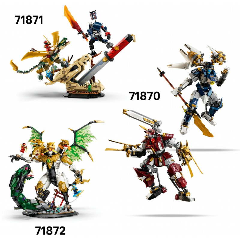 Конструктор LEGO Ninjago Близнюки роботи-Титани (71870)