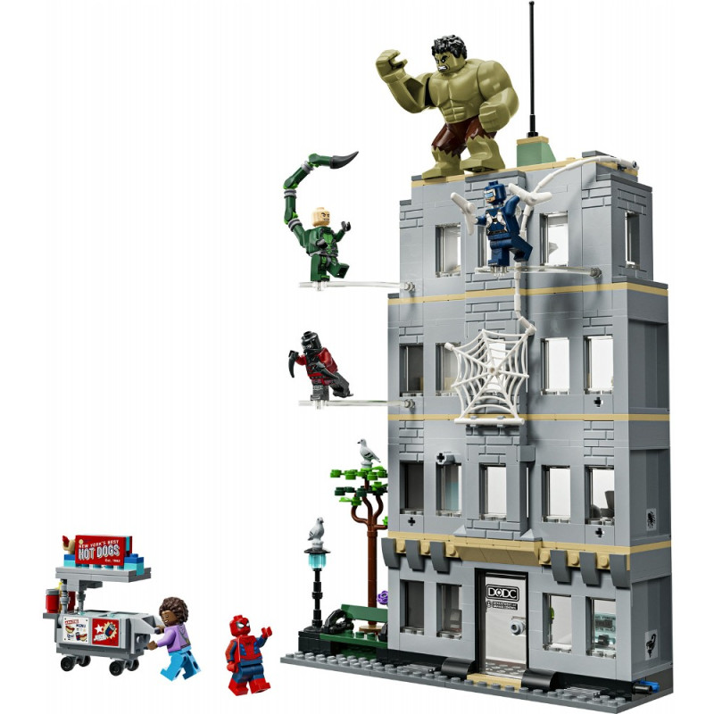 Конструктор LEGO Super Heroes Епічна сутичка Людини-Павука проти Халка (76350)