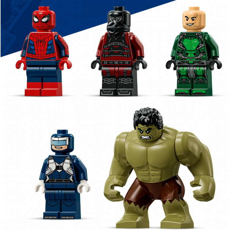 Конструктор LEGO Super Heroes Епічна сутичка Людини-Павука проти Халка (76350)