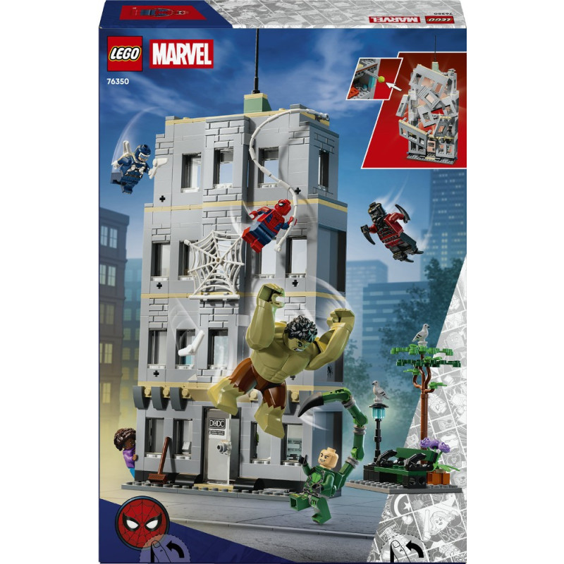Конструктор LEGO Super Heroes Епічна сутичка Людини-Павука проти Халка (76350)