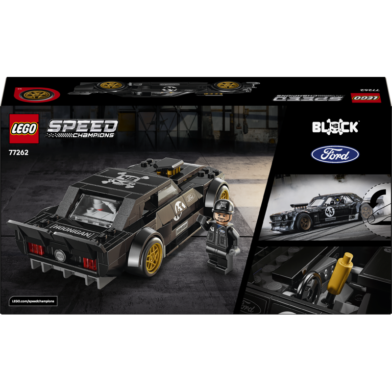 Конструктор LEGO Speed Champions Ford Mustang Hoonicorn V1 '65 Ken Block (77262)