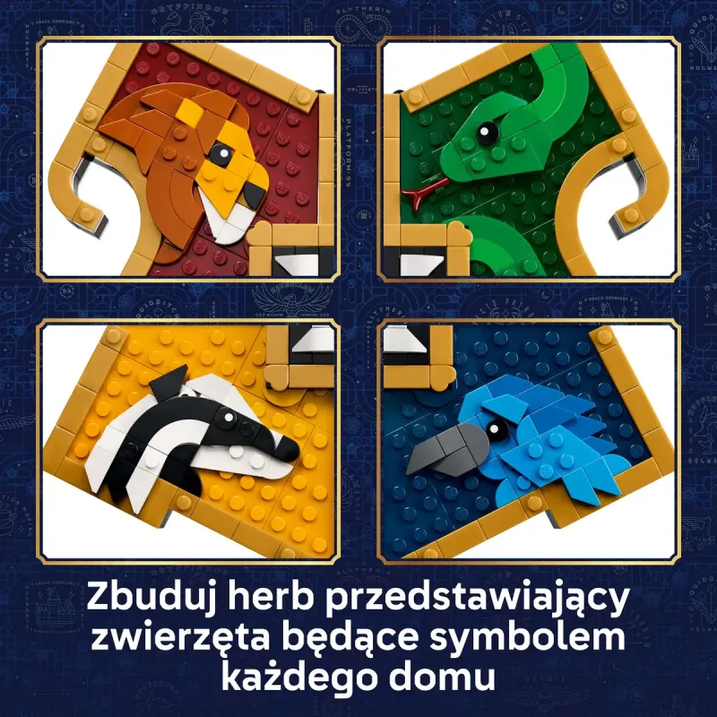 Конструктор LEGO Harry Potter Герб гуртожитку Гоґвортсу (76462)