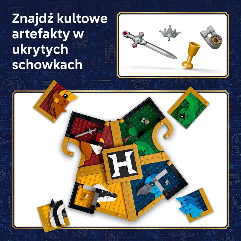 Конструктор LEGO Harry Potter Герб гуртожитку Гоґвортсу (76462)