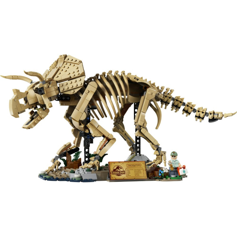 Конструктор LEGO Jurassic World Скамянілості динозаврів: трицератопс (77985)