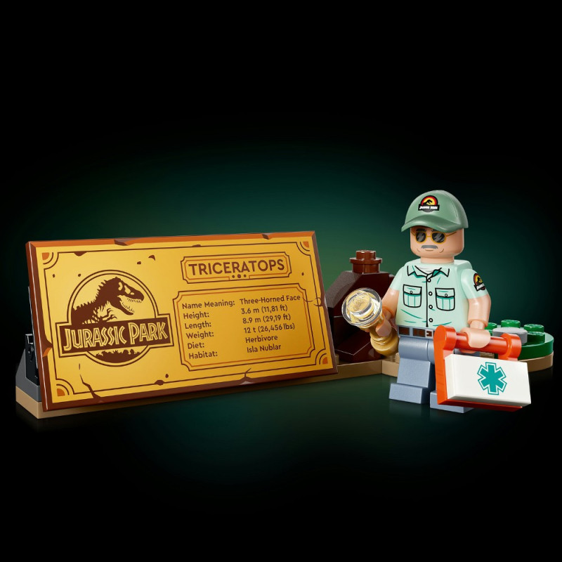 Конструктор LEGO Jurassic World Скамянілості динозаврів: трицератопс (77985)