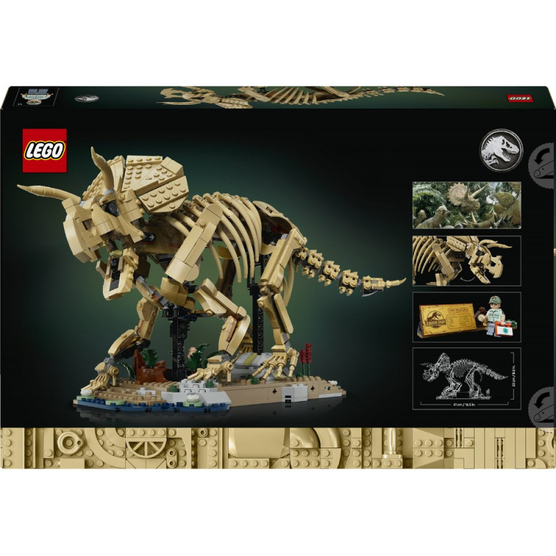 Конструктор LEGO Jurassic World Скамянілості динозаврів: трицератопс (77985)