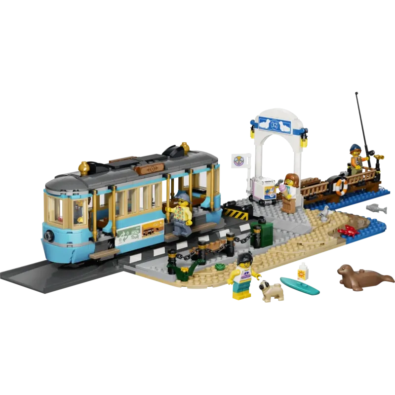 Конструктор LEGO City Класичний трамвай до пляжу (60506)