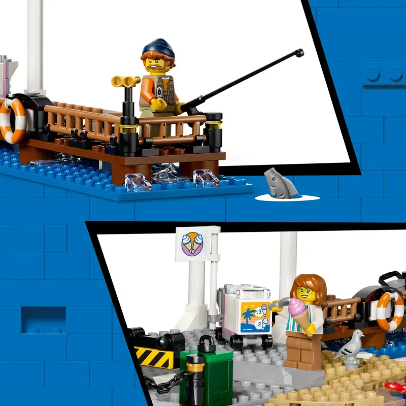 Конструктор LEGO City Класичний трамвай до пляжу (60506)