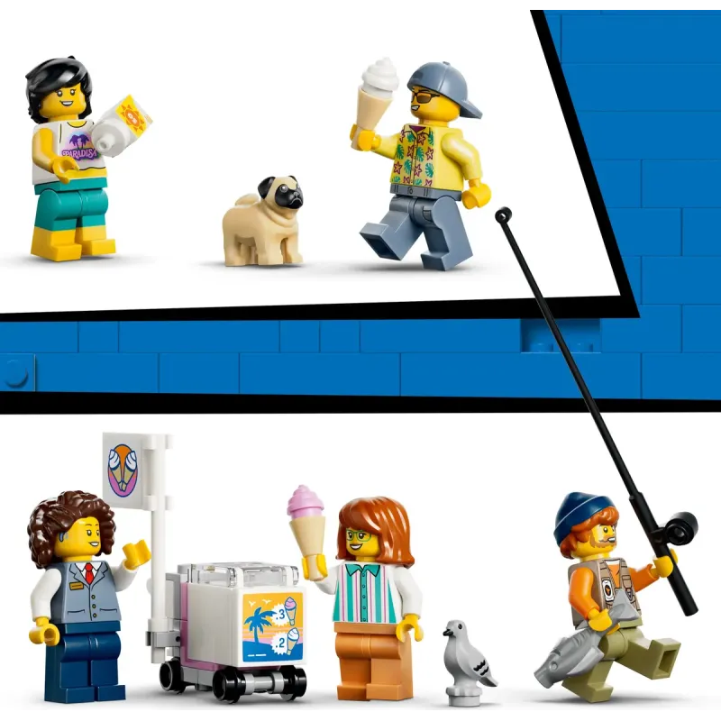 Конструктор LEGO City Класичний трамвай до пляжу (60506)