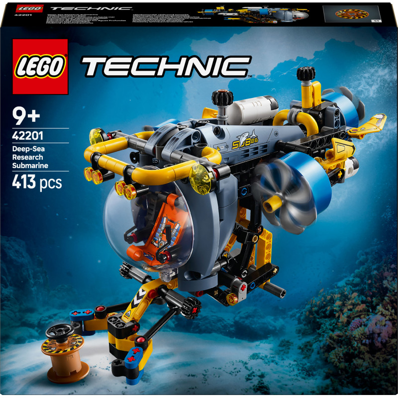 Конструктор LEGO Technic Глибоководний дослідницький підводний човен (42201)
