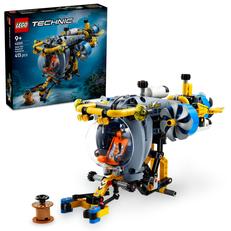 Конструктор LEGO Technic Глибоководний дослідницький підводний човен (42201)