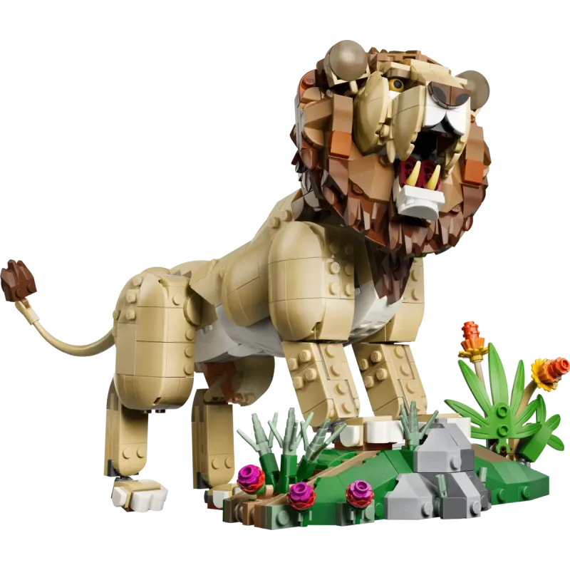 Конструктор LEGO Creator Дикі тварини: Величний лев (31386)