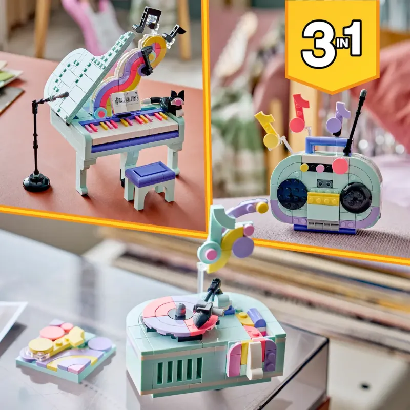 Конструктор LEGO Creator Фортепіано з котом (31392)
