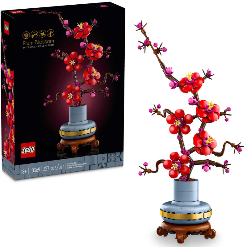 Конструктор LEGO Botanicals Сливовий цвіт (10369)