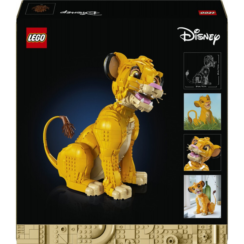 Конструктор LEGO® ǀ Disney «Юний король Лев Сімба» (43247)