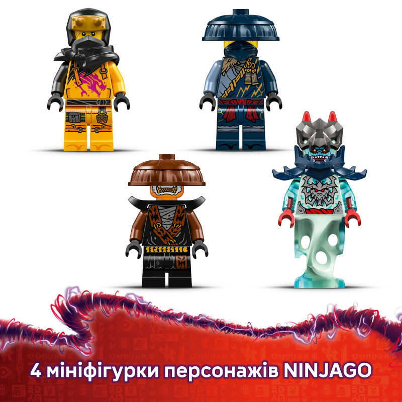 Конструктор LEGO Ninjago Розбійник: Робот-вершник на драконі (718430)