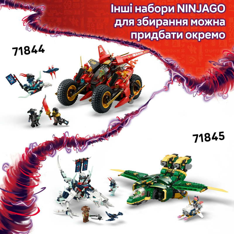 Конструктор LEGO Ninjago Розбійник: Робот-вершник на драконі (718430)