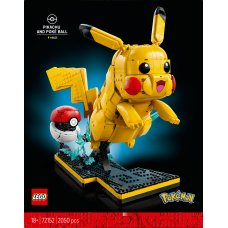Конструктор LEGO Pokemon Пікачу та покебол (72152)