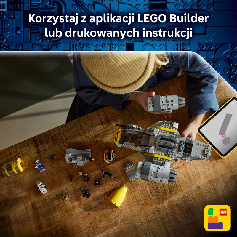 Конструктор LEGO Star Wars Лезо бритви 930 деталей (75447)