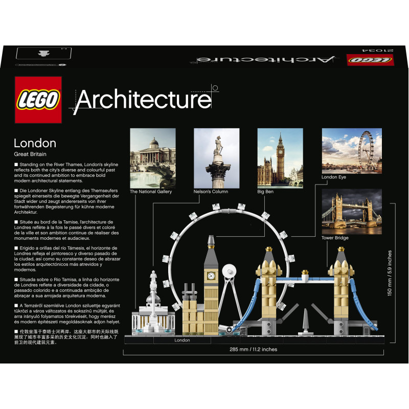 Конструктор LEGO Architecture Лондон (21034)
