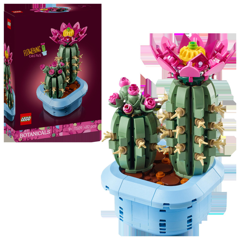 Конструктор LEGO Botanicals Цвітіння кактуса (11509)
