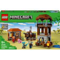 Конструктор LEGO Minecraft Аванпост розбійників та спустошувач (21278)