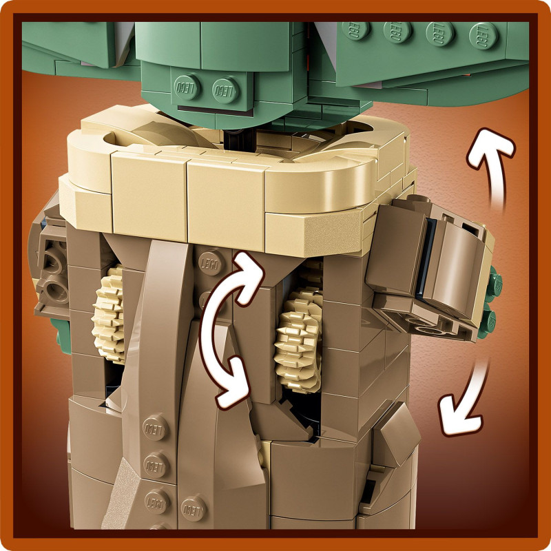 Конструктор LEGO Star Wars Ґроґу в повітряній колисці 1048 деталей (75403)