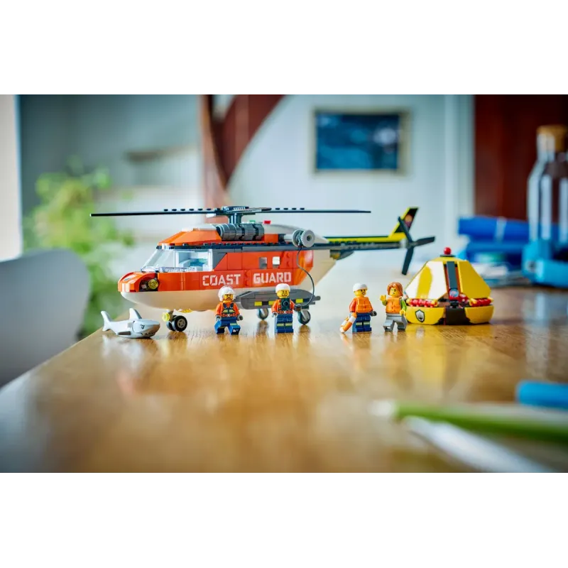 Конструктор LEGO City Гелікоптер берегової охорони (60503)