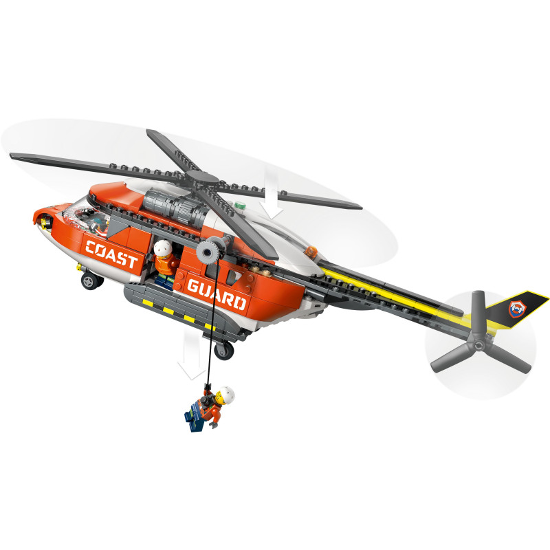 Конструктор LEGO City Гелікоптер берегової охорони (60503)
