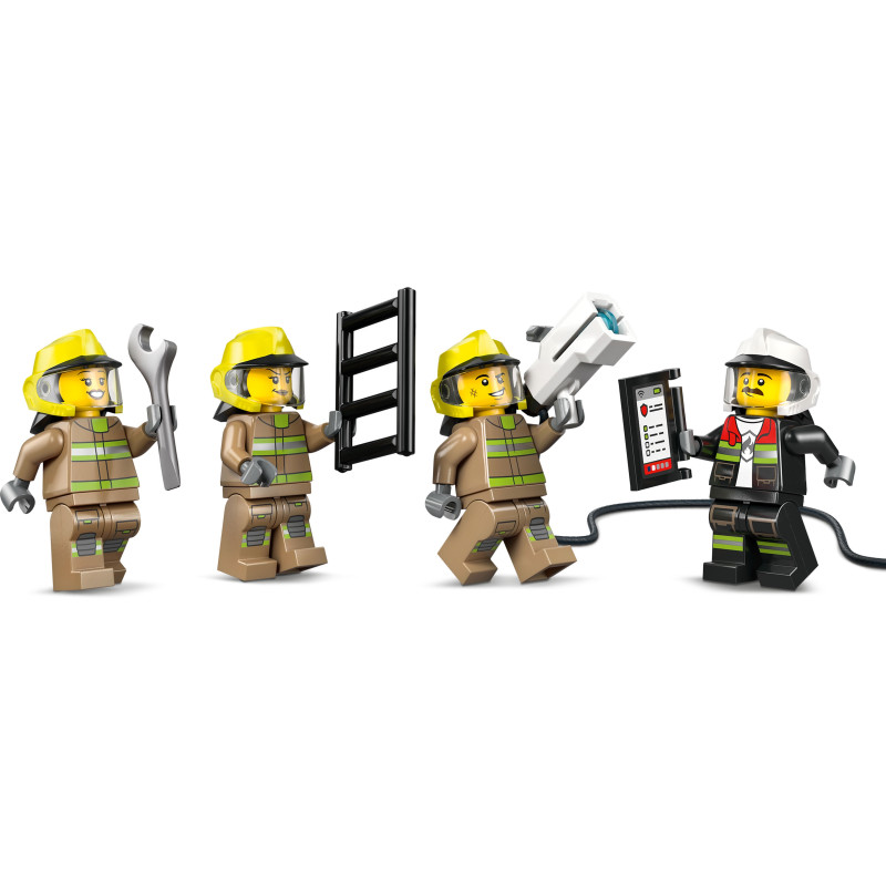 Конструктор LEGO City Пожежна вантажівка в аеропорту (60499)