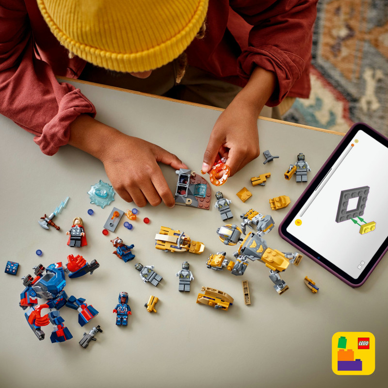 Конструктор LEGO Marvel Завершення Тор проти Чітаурі (76322)