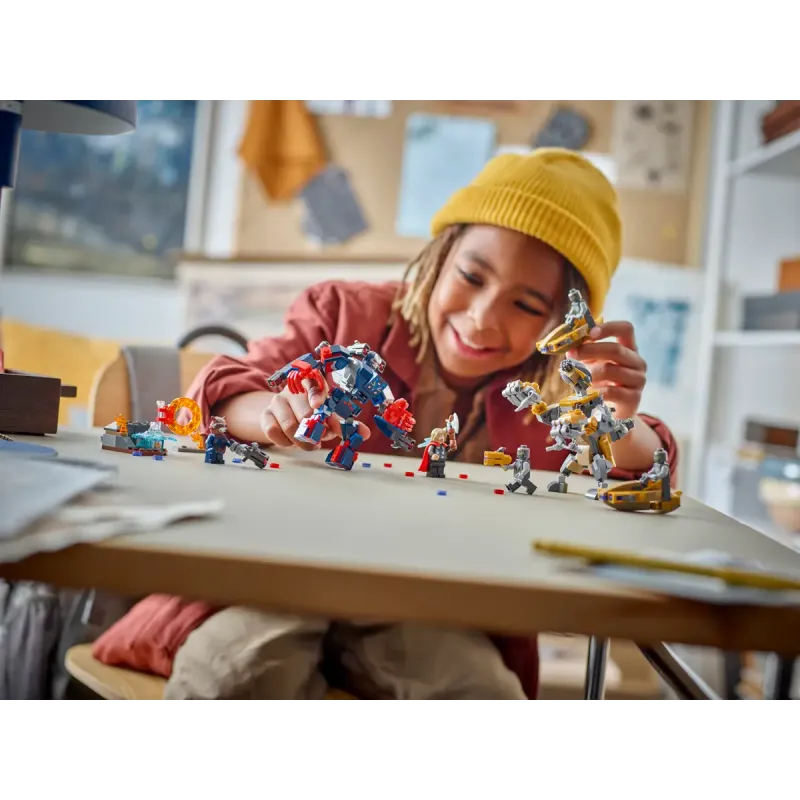 Конструктор LEGO Marvel Завершення Тор проти Чітаурі (76322)