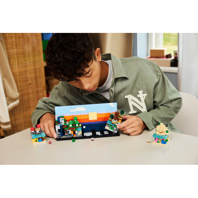 Конструктор LEGO Minecraft Мінібіомі (21589)