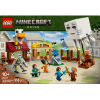 Конструктор LEGO Minecraft Напад на село з повітряною кулькою Ґаст (21273)