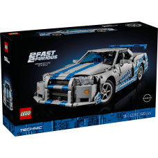 Конструктор LEGO Technic Подвійний форсаж Nissan Skyline GT-R (R34) (42210)