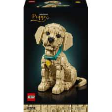 Конструктор LEGO Icons Цуценя золотистого ретрівера (11384)