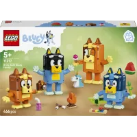 Конструктор LEGO Bluey Сім'я Блуї з кубиків (11217)