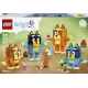 Конструктор LEGO Bluey Сім'я Блуї з кубиків (11217)