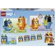Конструктор LEGO Bluey Сім'я Блуї з кубиків (11217)