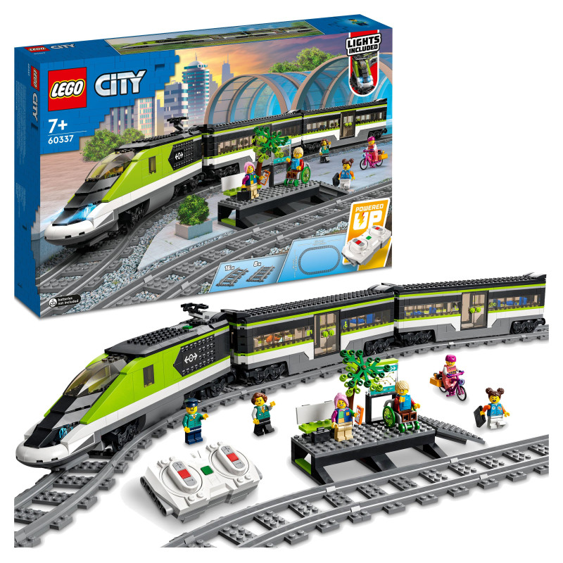 Конструктор LEGO City Trains Пасажирський поїзд-експрес (60337)