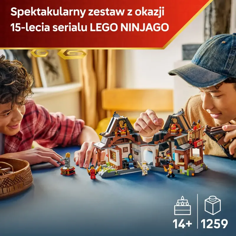 Конструктор LEGO NINJAGO Ковальня «Чотири зброї». 15-та річниця (71858)