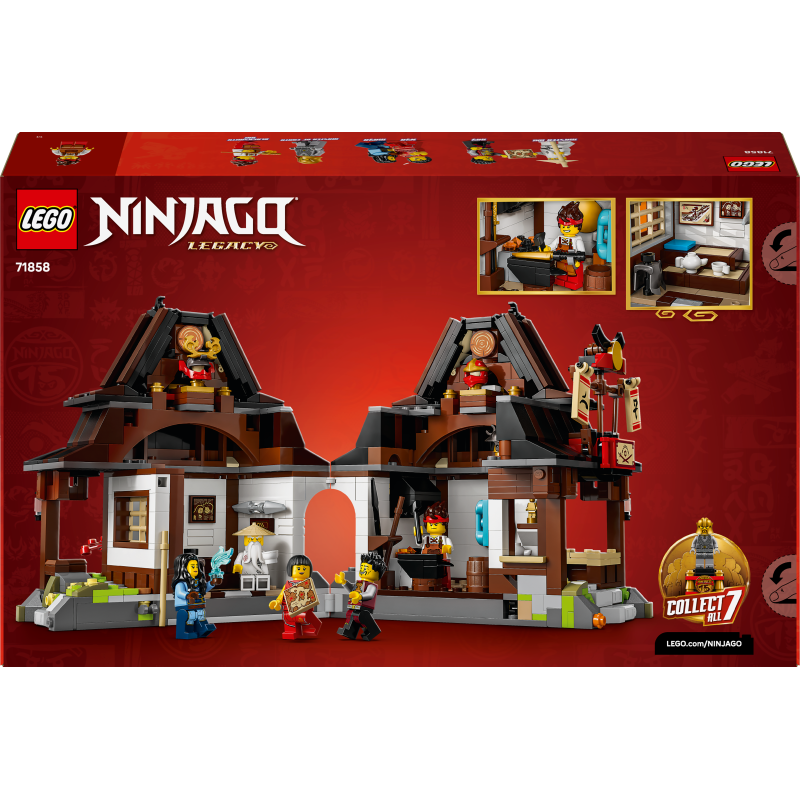 Конструктор LEGO NINJAGO Ковальня «Чотири зброї». 15-та річниця (71858)