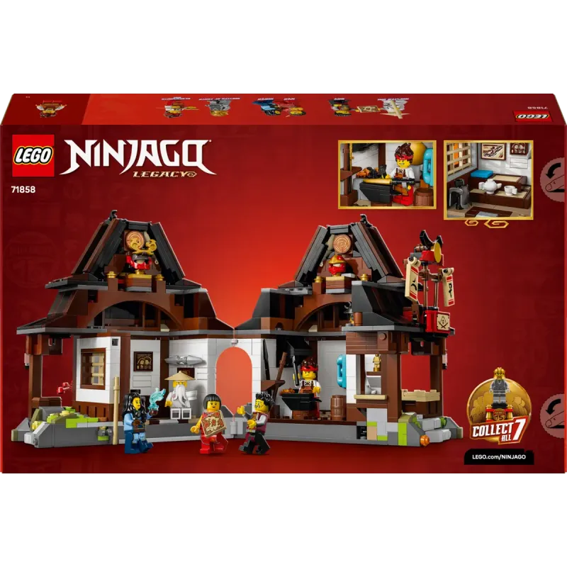Конструктор LEGO NINJAGO Ковальня «Чотири зброї». 15-та річниця (71858)