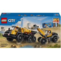 Конструктор LEGO City Самоскид та фронтальний ковшовий навантажувач (60494)