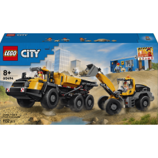 Конструктор LEGO City Самоскид та фронтальний ковшовий навантажувач (60494)