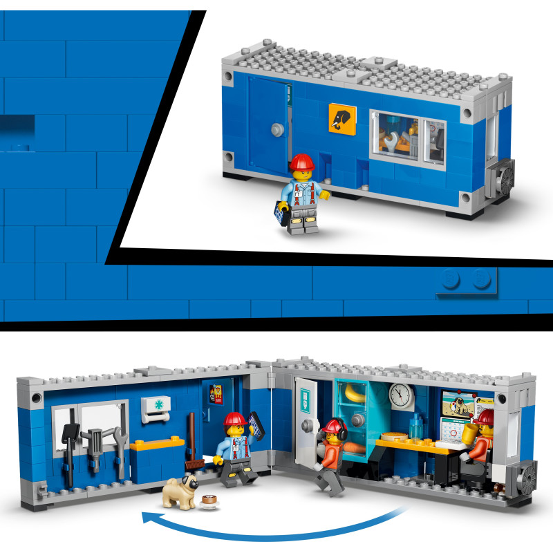 Конструктор LEGO City Самоскид та фронтальний ковшовий навантажувач (60494)