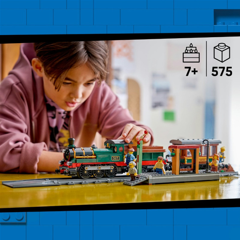 Конструктор LEGO City Старовинний паровоз (60511)
