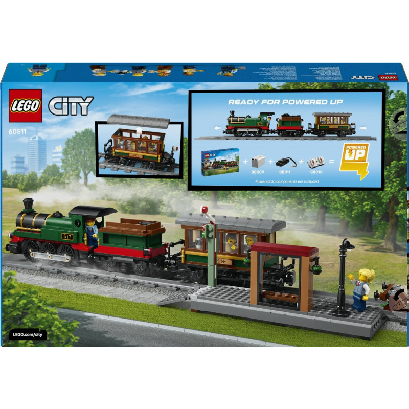 Конструктор LEGO City Старовинний паровоз (60511)