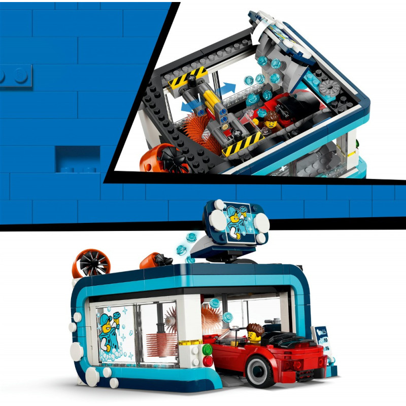 Конструктор LEGO City Тунельна автомийка (60497)