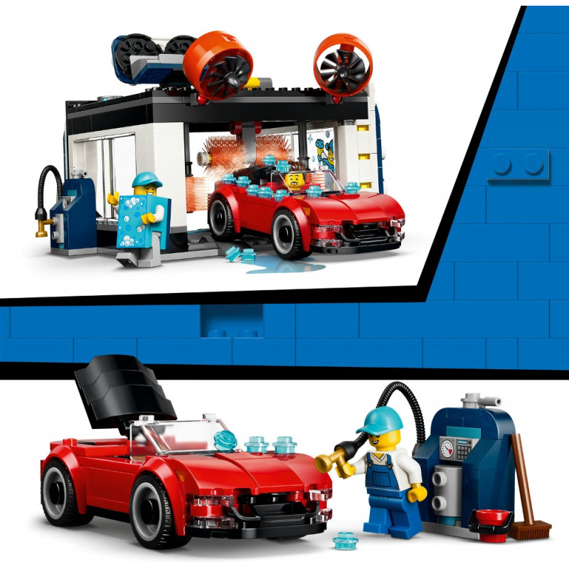 Конструктор LEGO City Тунельна автомийка (60497)